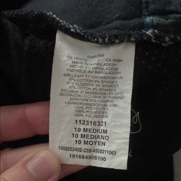 Lee Pink and Blue Mini Cargo Skort Casual - Picture 5 of 5